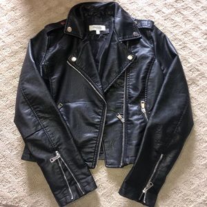 Leather jacket